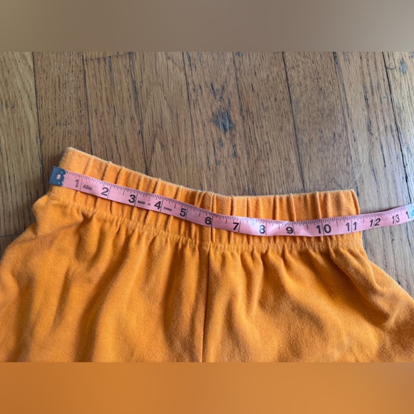 80s Vintage Bright Orange Stirrup Pants Sz M - Picture 5 of 8